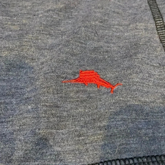 Tommy Bahama Blue Long Sleeved knit Shirt 2 tone blue. Men’s size S - Picture 4 of 11